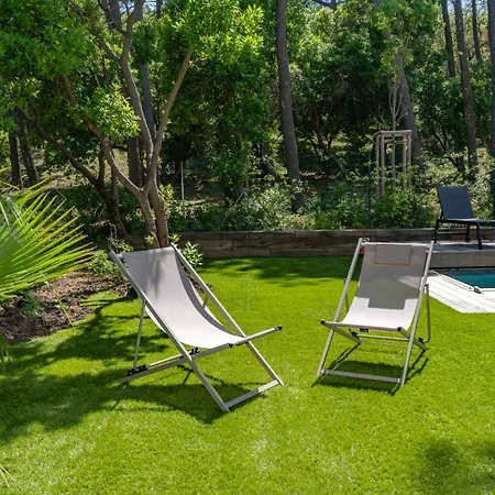Plages De La Nartelle- Maxime - Piscine Privee סן-מקסים