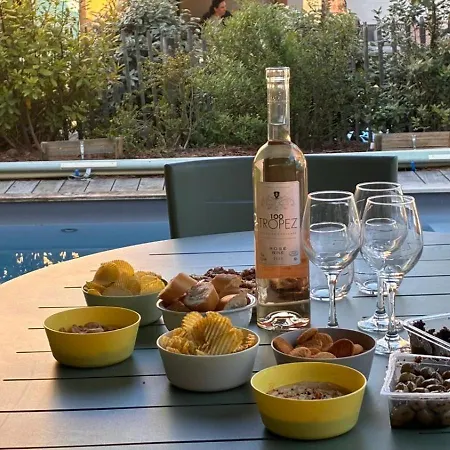 Plages De La Nartelle- Maxime - Piscine Privee וילה *