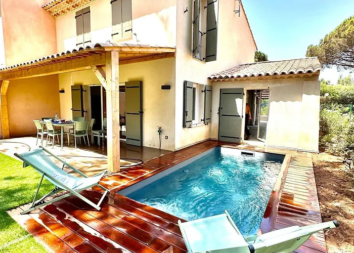 Plages De La Nartelle- Maxime - Piscines Privees * 圣马克西姆