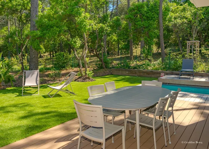 Plages De La Nartelle- Maxime - Piscine Privee Villa