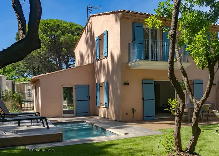 Plages De La Nartelle- Maxime - Piscines Privees Villa *